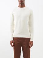 Nili Lotan - Luca Crew-neck Cashmere Sweater - Mens - Cream