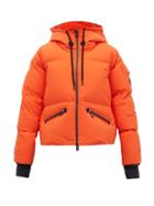 Matchesfashion.com Moncler Grenoble - Airy Down Filled Shell Ski Jacket - Womens - Orange