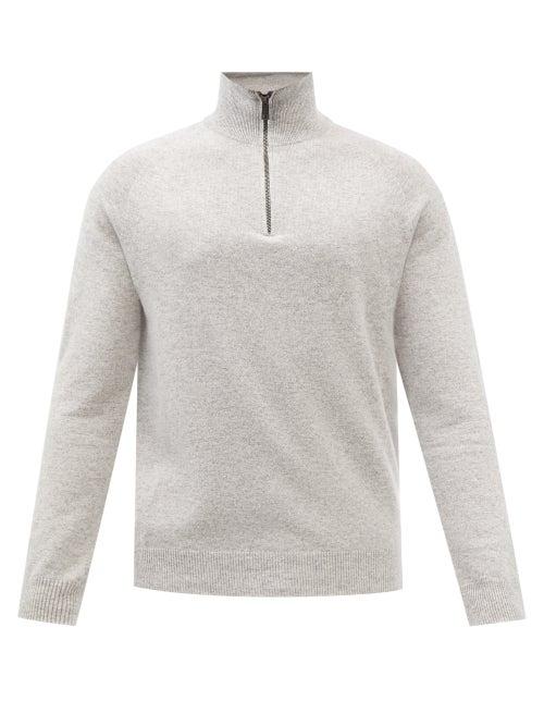 Falke - Essentials Cashmere Pyjama Top - Mens - Light Grey