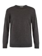 Matchesfashion.com Kilgour - Crew Neck Merino Wool Sweater - Mens - Charcoal