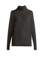 Nili Lotan Anitra Ribbed Roll-neck Wool-blend Sweater