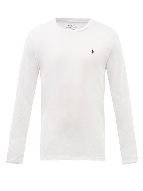 Polo Ralph Lauren - Logo-embroidered Cotton Pyjama Top - Mens - White