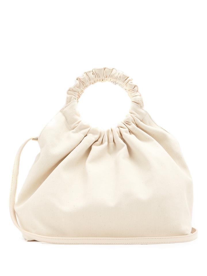 The Row Double Circle Canvas Bag