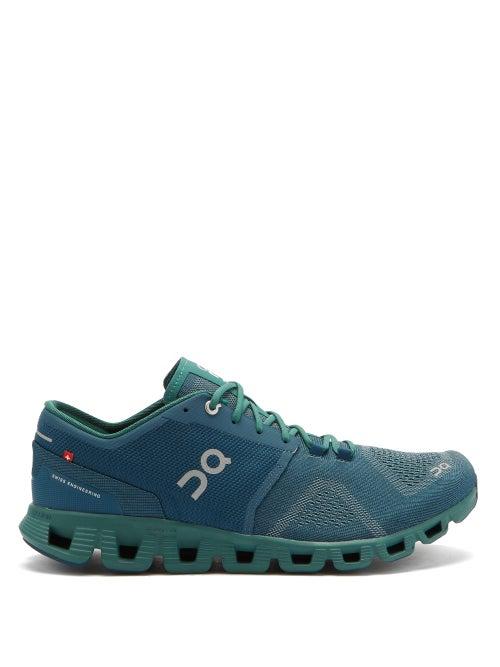 Matchesfashion.com On - Cloud X Mesh Trainers - Mens - Green Navy