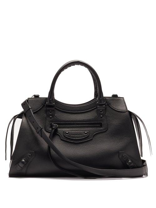 Matchesfashion.com Balenciaga - Neo Classic City Medium Grained-leather Bag - Mens - Black