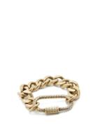Matchesfashion.com Etro - Carabiner Curb-chain Bracelet - Womens - Gold