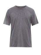 Matchesfashion.com Jacques - Bonded Seam Jersey Performance T Shirt - Mens - Grey