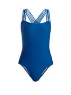 Pepper & Mayne Signature Cross-back Ribbed Swimsuit