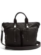 Matchesfashion.com Prada - Double Pocket Nylon Holdall - Mens - Black