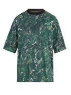 Y-3 Aop Cotton T-shirt