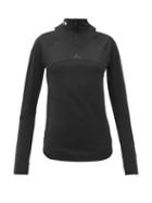 Matchesfashion.com Bogner Fire+ice - Sadie Logo-print Zipped Base-layer Jacket - Womens - Black