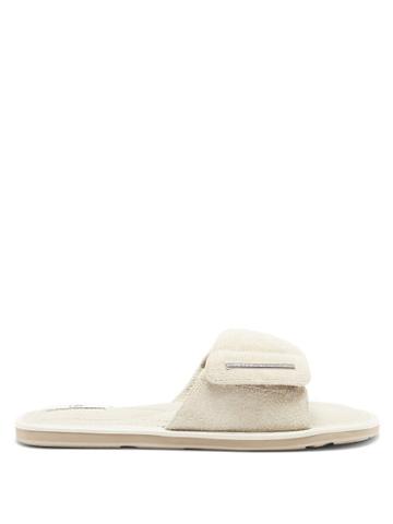 Matchesfashion.com Eytys - Bellagio Suede Slides - Mens - Beige