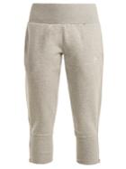 Adidas By Stella Mccartney Essential Cotton-blend Track Pants