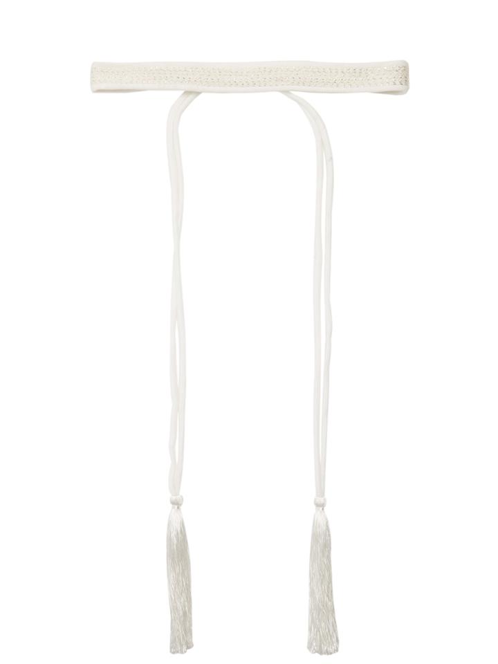 Love Binetti Self-tie Woven Belt