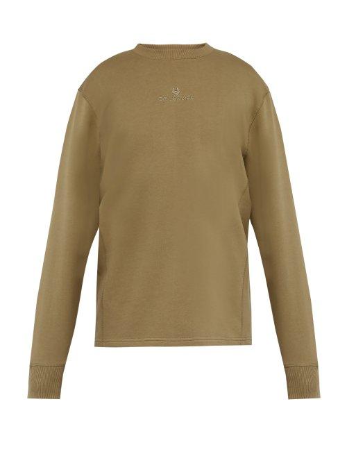 Matchesfashion.com Belstaff - Reydon Cotton Jersey Sweatshirt - Mens - Green