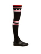 Givenchy Storm Star-jacquard Over-the-knee Boots