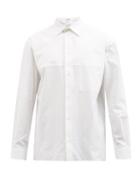 Loewe - Anagram-jacquard Cotton-twill Shirt - Mens - White