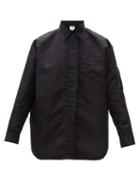 Matchesfashion.com Vetements - Sleeve-pocket Shell Shirt - Mens - Black