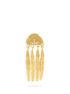 Matchesfashion.com Orit Elhanati - Drawn Diamond & 18kt Gold Single Earring - Womens - Gold