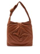 Matchesfashion.com Staud - Island Small Knotted Leather Tote Bag - Womens - Tan