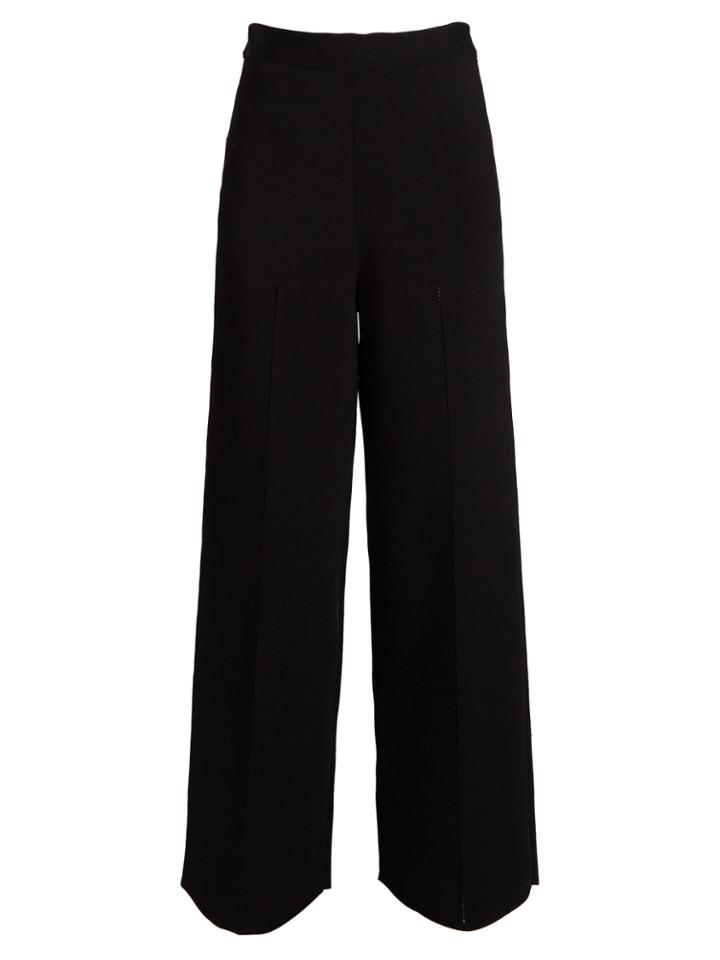 The Row Dariah Wide-leg Knit Trousers