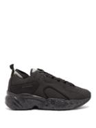Matchesfashion.com Acne Studios - Rockaway Safety Mesh And Leather Trainers - Mens - Black