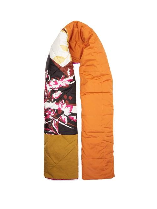Matchesfashion.com Roksanda - Patchwork Quilted Silk Scarf - Womens - Multi