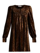 Bella Freud Marianne Velvet Dress