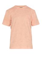 Matchesfashion.com Howlin' - Fons Terry Towelling Cotton Blend T Shirt - Mens - Orange