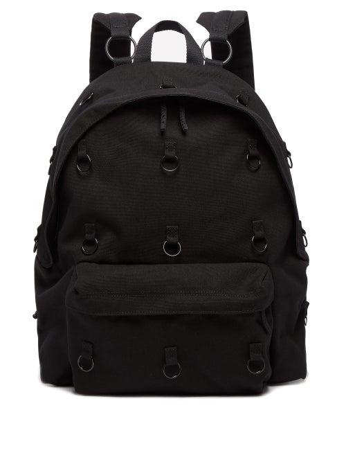 Matchesfashion.com Eastpak - X Raf Simons Padded Ring Backpack - Mens - Black