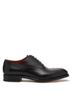 Matchesfashion.com Alexander Mcqueen - Classic Leather Derby Shoes - Mens - Black