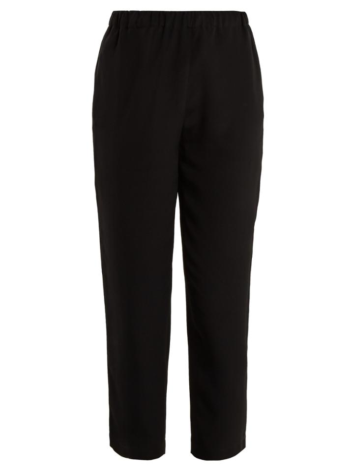 Marni High-rise Tapered-leg Crepe Trousers