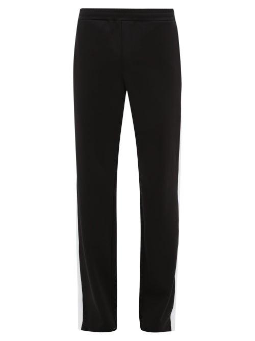 Matchesfashion.com Valentino - Vltnstar-print Side-stripe Track Pants - Mens - Black White