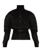 Matchesfashion.com Symonds Pearmain - Press Stud Sleeve Cotton Corduroy Jacket - Womens - Black