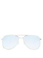 Matchesfashion.com Le Specs - Kingdom Aviator Sunglasses - Womens - Blue