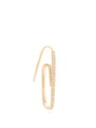 Hillier Bartley Swarovski-embellished Paperclip Single Earring