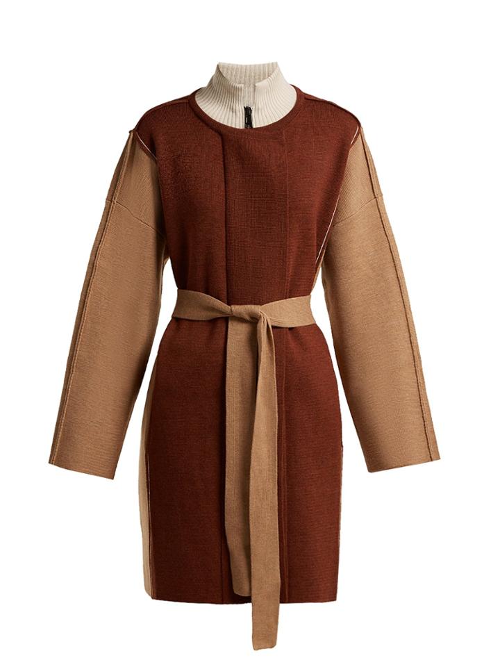 Chloé Belted Wool Coat