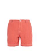 Matchesfashion.com Orlebar Brown - Raine Linen Shorts - Mens - Orange