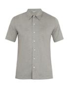 Brioni Short-sleeved Cotton-jersey Shirt