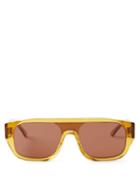 Thierry Lasry - Klassy D-frame Acetate Sunglasses - Mens - Light Orange