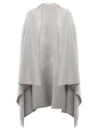 Matchesfashion.com Extreme Cashmere - Cashmere Blend Cape - Womens - Grey