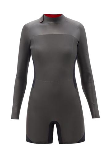 Stockholm Surfboard Club - Christel 3/2mm Short Neoprene Wetsuit - Womens - Black