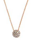 Selim Mouzannar Diamond & Pink-gold Beirut Necklace