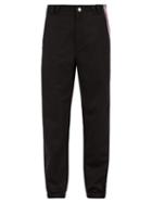 Matchesfashion.com Givenchy - Logo Jacquard Cotton Track Pants - Mens - Black