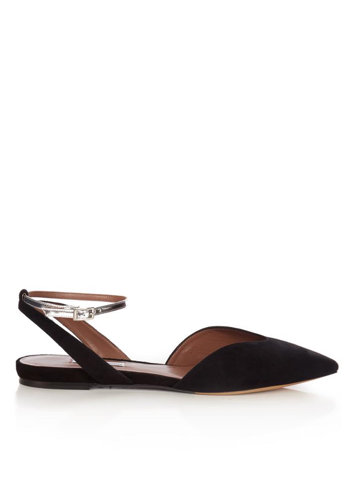 Tabitha Simmons Vera Suede Flats