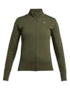 Matchesfashion.com Calvin Klein Performance - Seamless Zip Through Performance Jacket - Womens - Khaki Print
