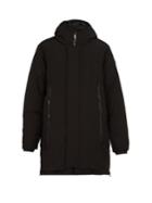 Moncler Crepel Quilted Down-filled Hooded Parka