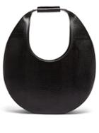 Matchesfashion.com Staud - Moon Large Lizard Effect Leather Bag - Womens - Black