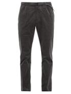 Matchesfashion.com Gramicci - Dropped Seat Stretch Cotton Corduroy Trousers - Mens - Grey