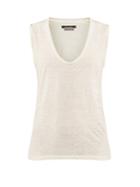 Isabel Marant Maik Scoop-neck Linen T-shirt